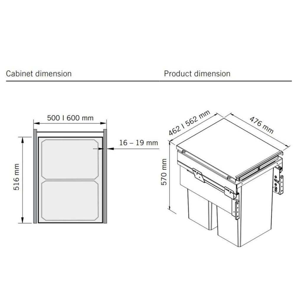 Envi Space XX jätevaunu, jätekärry, jätejärjestelmä