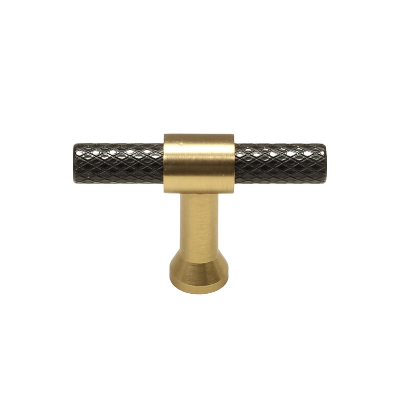 Odin 50mm musta/kulta rihlattu