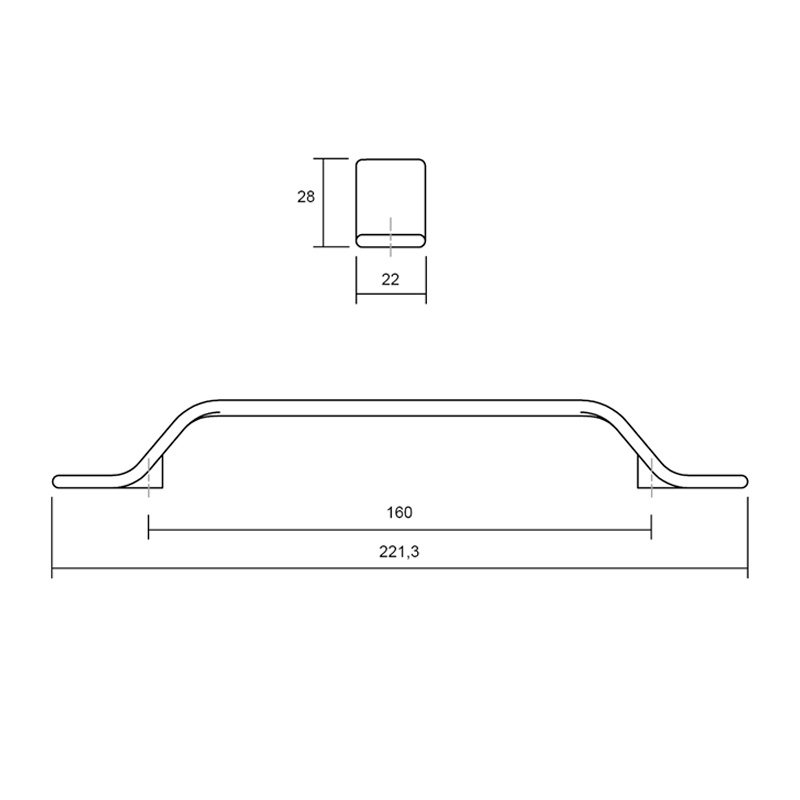 Belt 160mm ruskea - Image 2