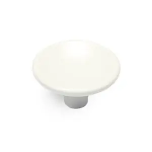Disc 38 mm mattavalkoinen nuppi
