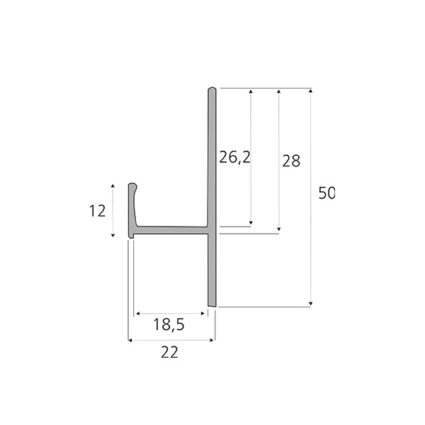 Norma 18 295,5 mm musta - Image 4