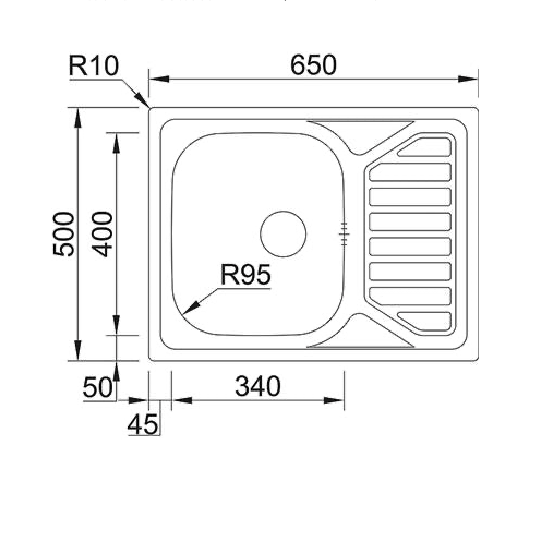 RODI OKIO 65 allas mitat