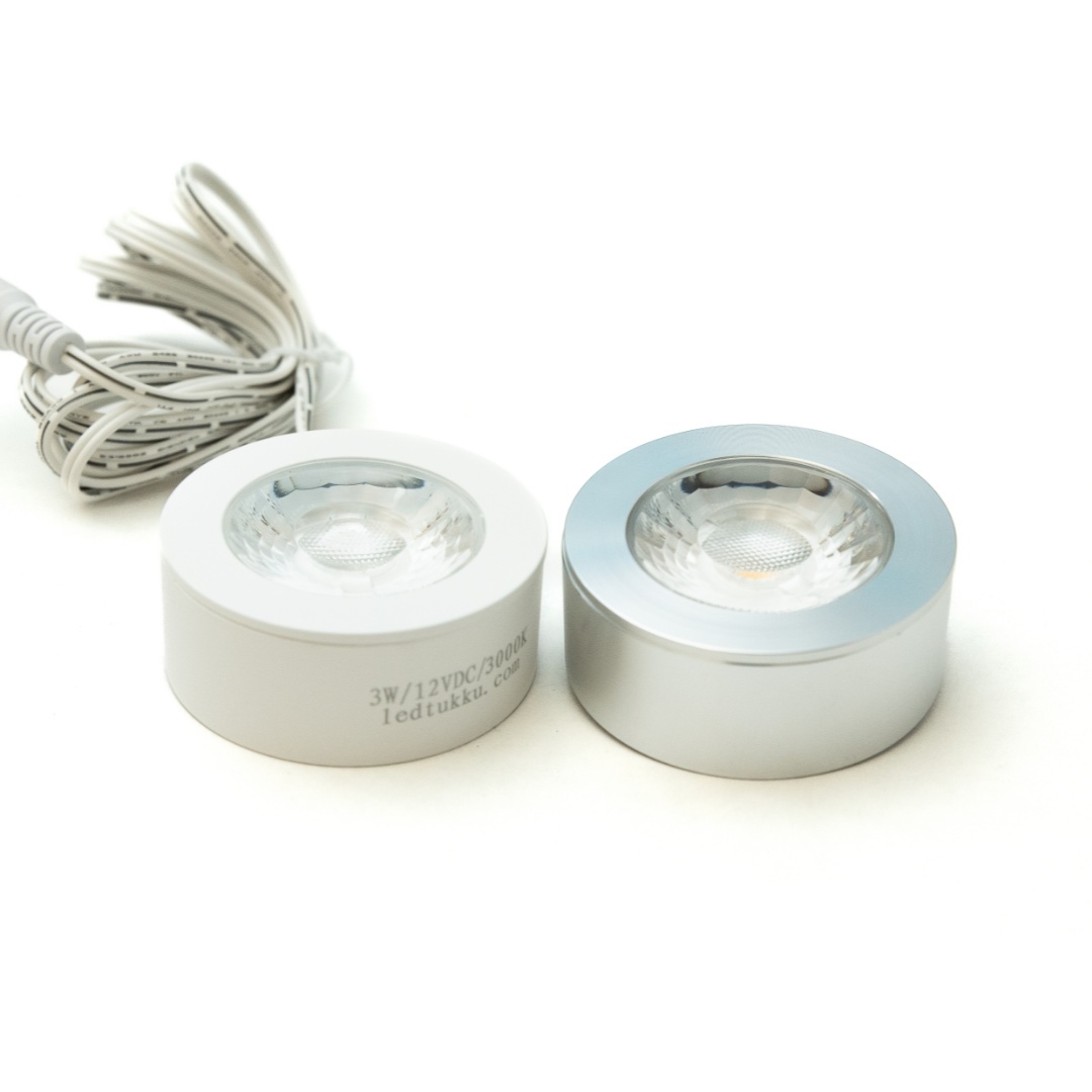 Kaari kalustevalaisin 12v 3w