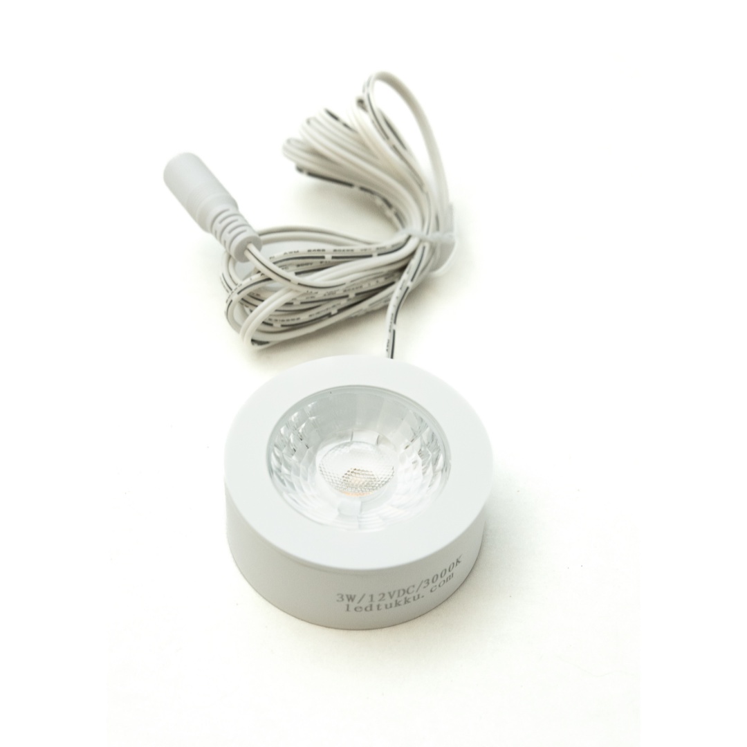 Kaari kalustevalaisin 12v 3w